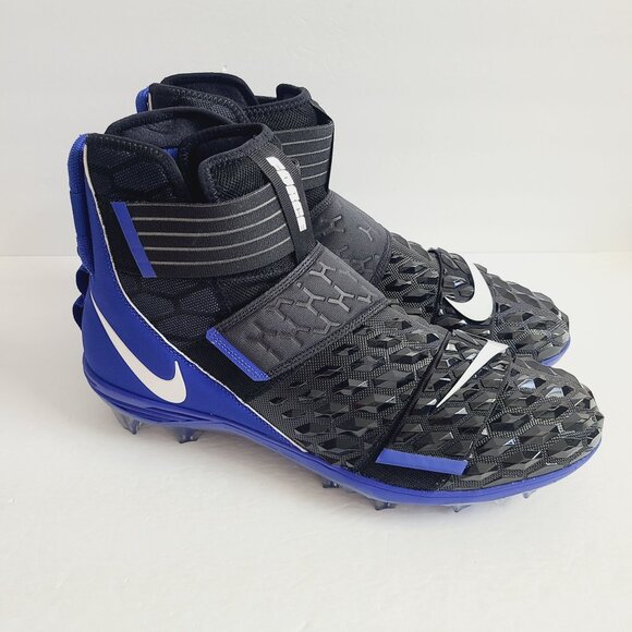 NEW Nike Force Savage Elite 2 Football Cleats BV3962-008 Size 15 Black Blue main image 4